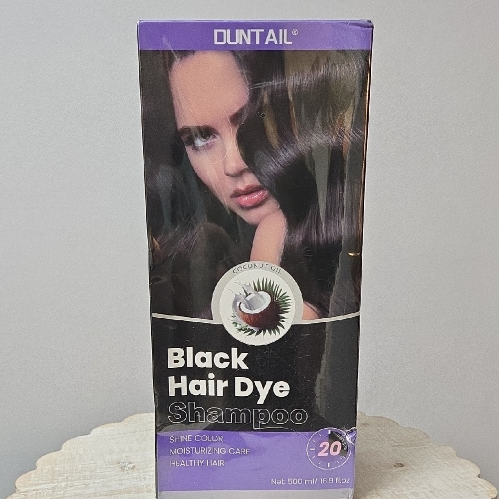 Duntail Purple and Black Hair Dye Shampoo